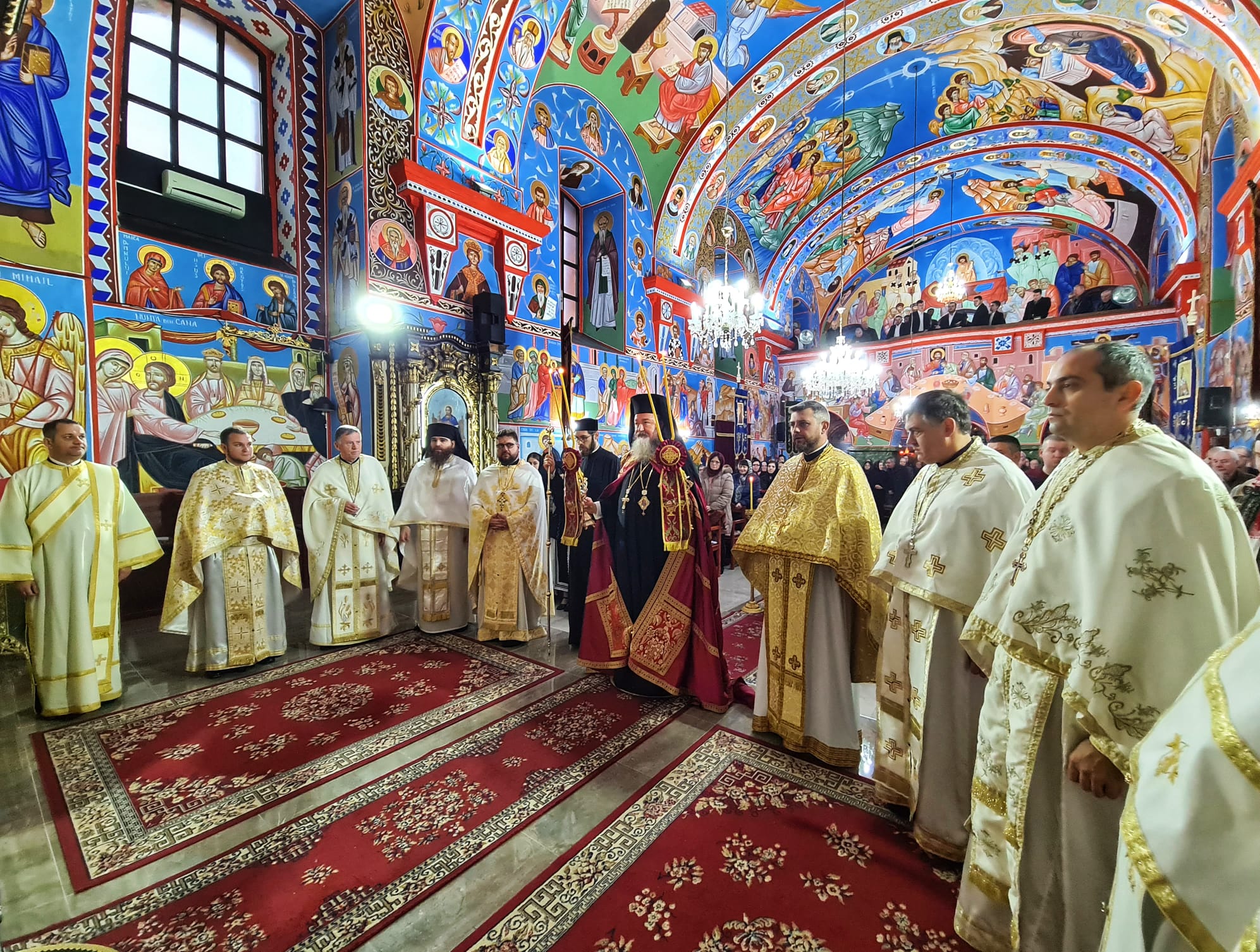Episkop Dačije Felix Ieronim služio liturgiju u rumunskoj crkvi u Lokvama